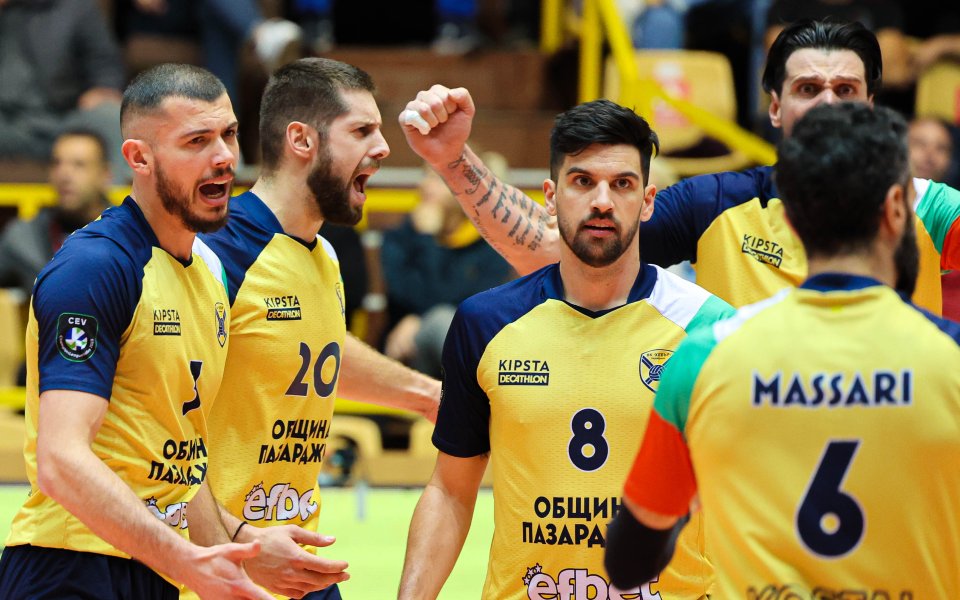 Шампионът Хебър Пазарджик постигна първа победа за сезона в мъжкото