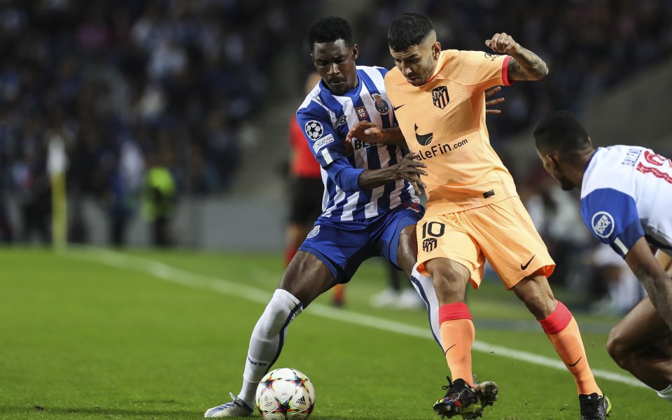 Порто - Атлетико Мадрид 2:1 / Шампионска лига, група B, шести кръг, 01.11.2022 г.