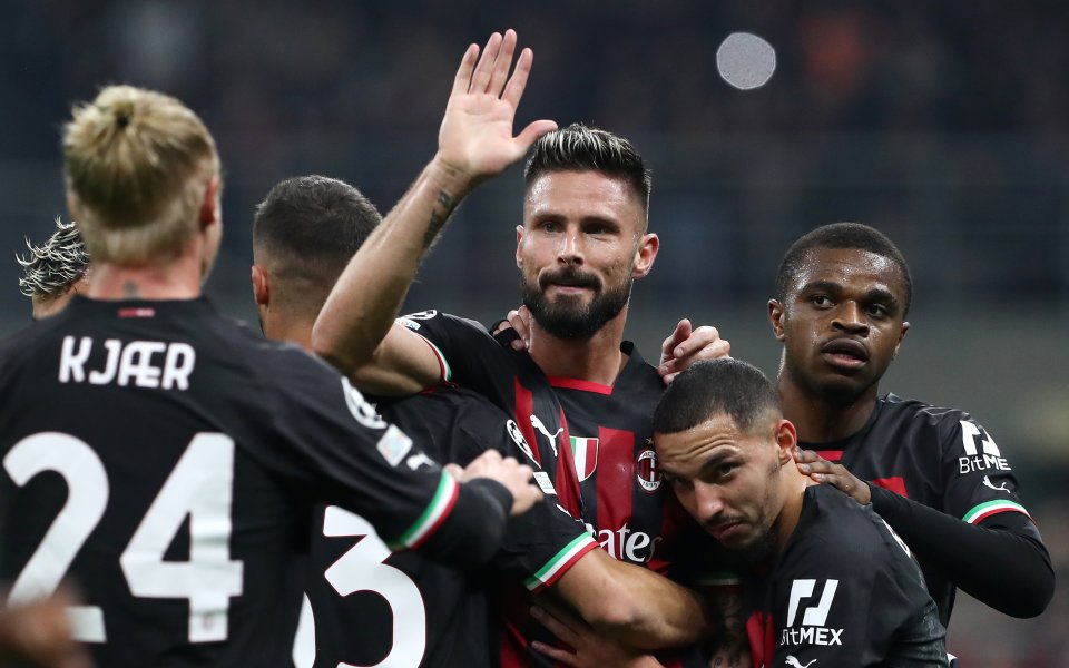 Шампионът на Италия Милан победи с категоричното 4:0 австрийския Ред