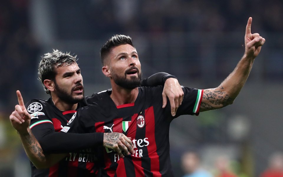 Италианският шампион Милан и австрийския хегемон Ред Бул Залцбург играят