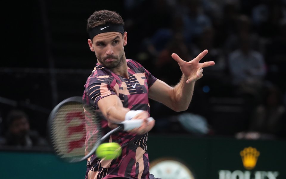 Най-добрият български тенисист Григор Димитров остава на 28-о място с