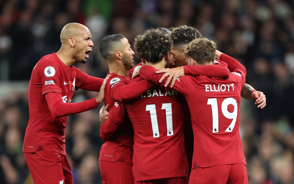 Тотнъм и Ливърпул играят при резултат 0:1 в голямото дерби на