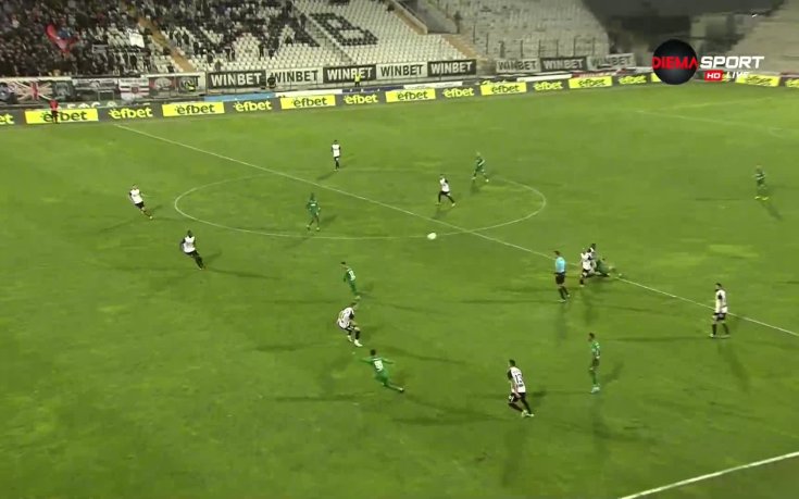 Каули забоде третия гол за Лудогорец