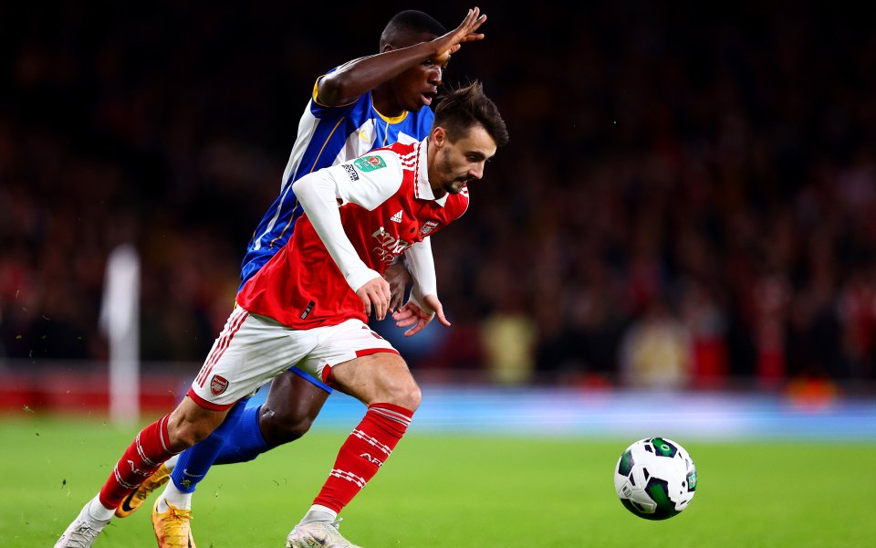 Арсенал изненадващо или не загуби с 3:1 от Брайтън в