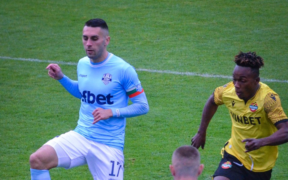 Арда победи Ботев Пловдив с 2:1 в първи мач от