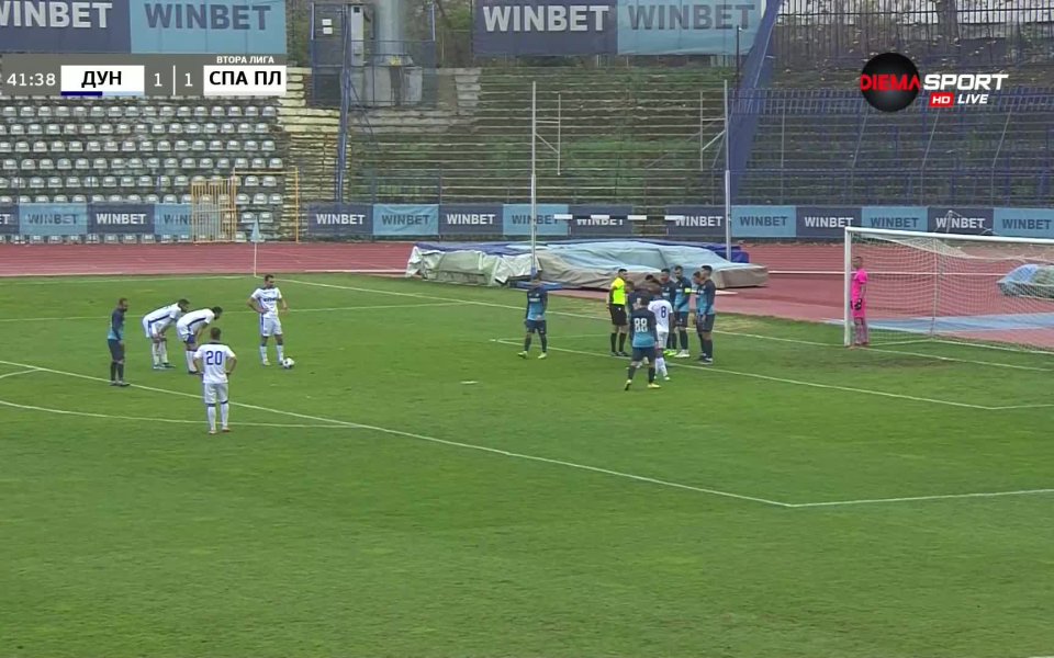 Спартак отново поведе в Русе с гол от непряк свободен удар БГ Футбол