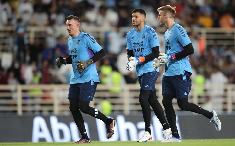 Тренировка на Аржентина преди Мондиал 2022