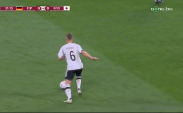 Отборът на Германия поведе на Япония след гол от дузпа