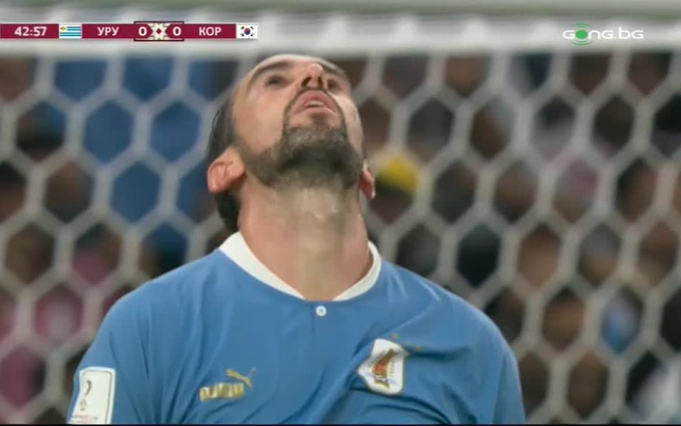 Уругвай - Южна Корея 0:0 /първо полувреме/