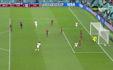 Усман Букари отговаря на атаките на Португалия с гол