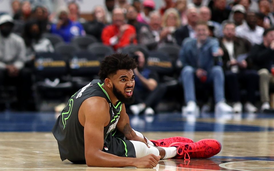 Звездата на Минесота Тимбъруулвс Карл-Антъни Таунс няма да играе няколко