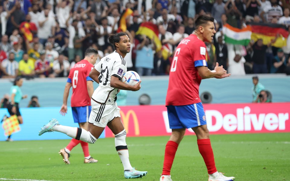 Коста Рика и Германия играят при 1:1 в решителен мач