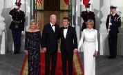 Еманюел Макрон и куп знаменитости присъстваха на бляскава вечеря в Белия дом (СНИМКИ)