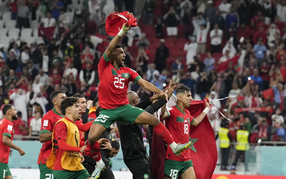 Историята е пренаписана! Мароко шокира Португалия и е първият африкански отбор на ½-финал на СП