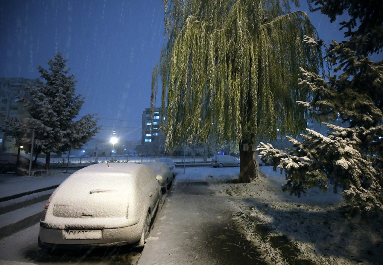 <p>Снежна приказка в столицата</p>