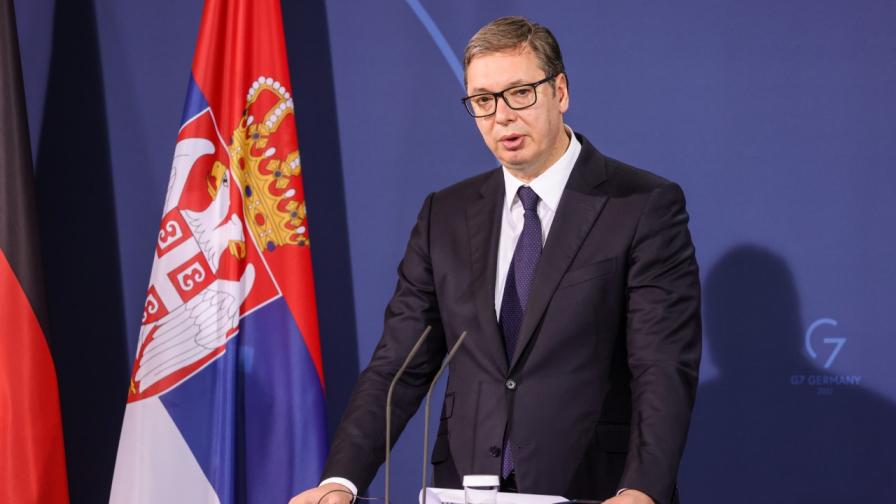 Александър Вучич направи обширно изявление по сръбската телевизия