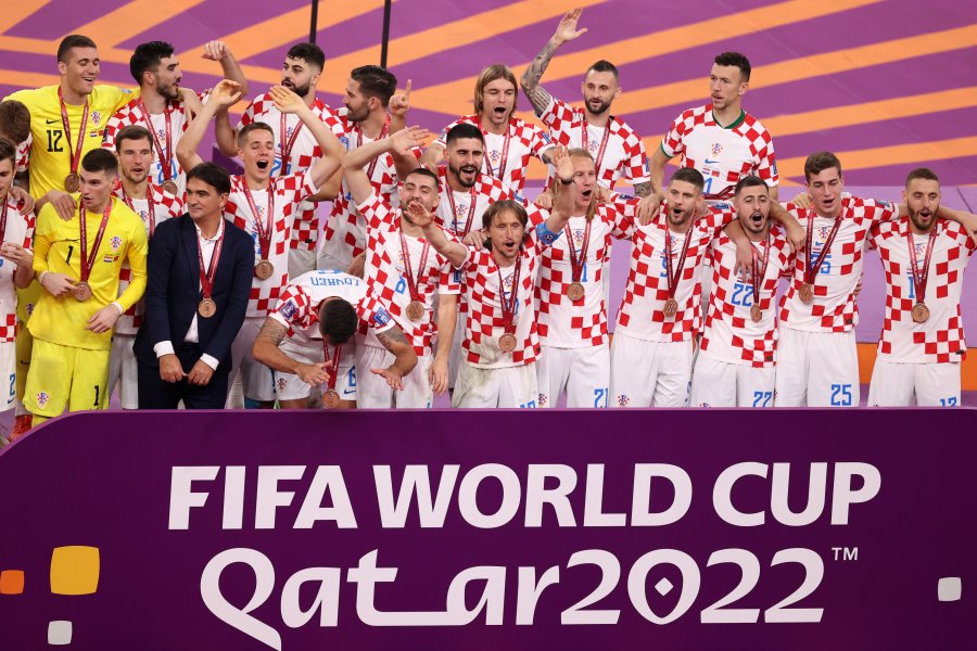 Хърватия Мароко Катар 2022 награждаване1