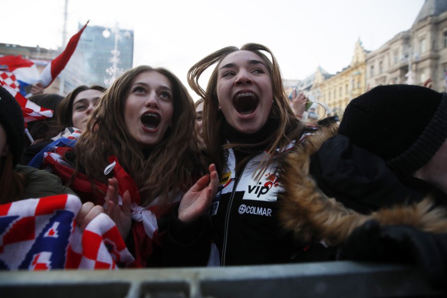 100 000 посрещнаха Хърватия в Загреб1