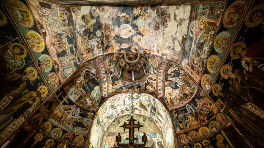 Българските стенописи в Погановския манастир са признати за Ранен ренесанс