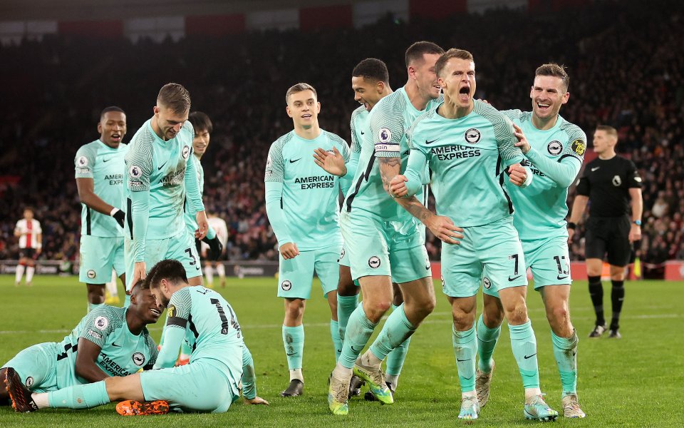 Отборът на Брайтън се върна към победите след успех с