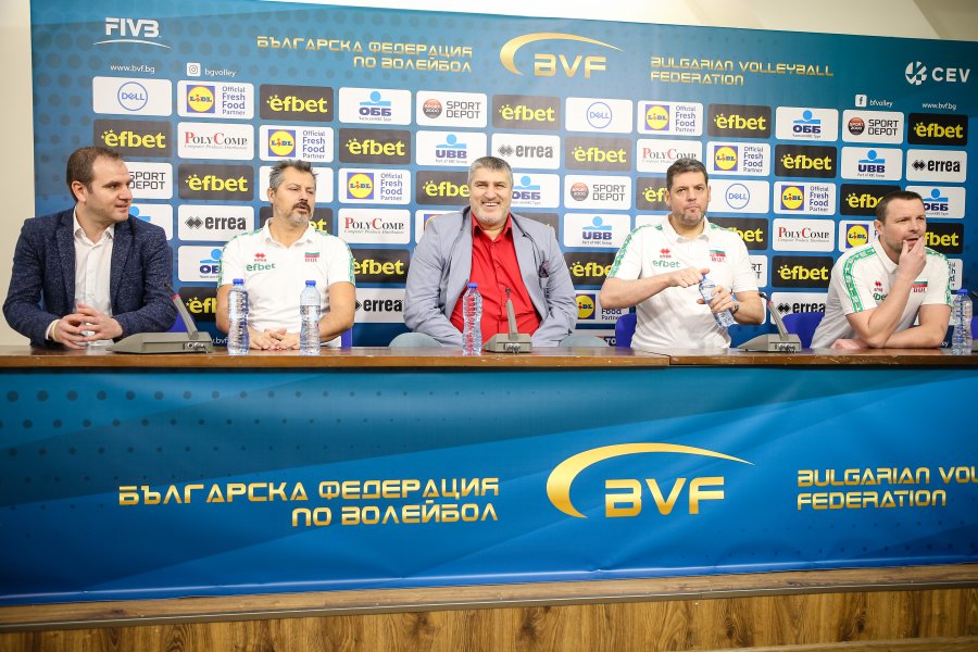 Пресконференция на новия националния селекционер по волейбол Пламен Константинов1