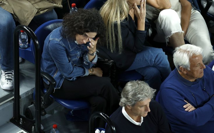 Съпругата на Надал не издържа и се разплака на трибуните (видео)