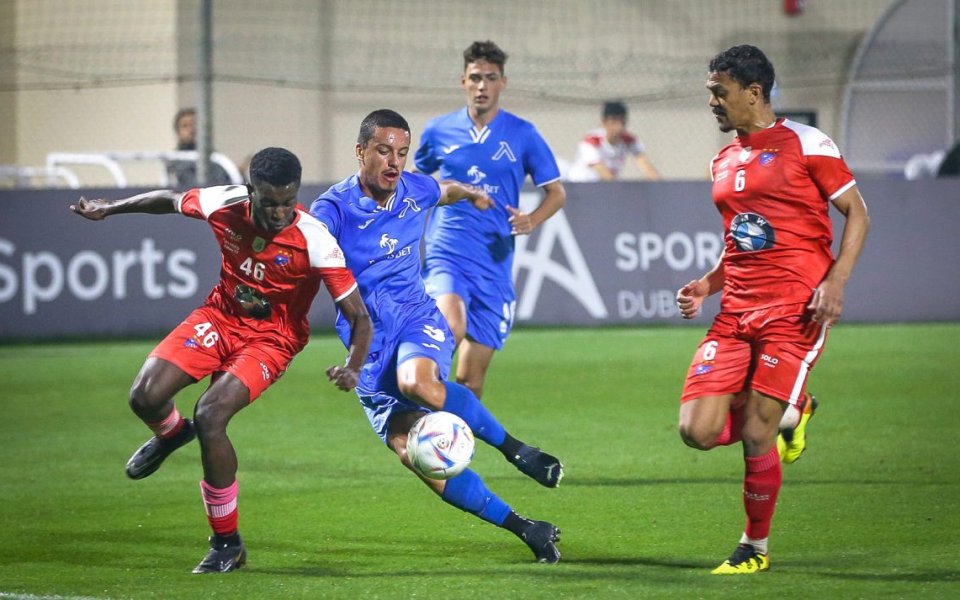 Левски и Рига играят при 2:1 в контролна среща. Мачът