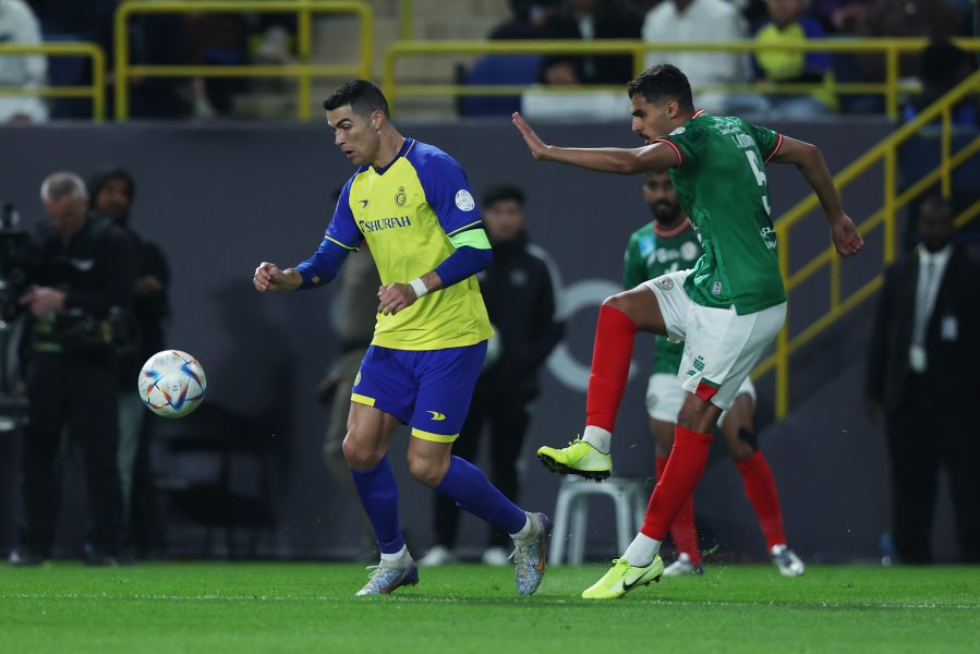 Кристиано Роналдо дебютира за Ал Насър срещу Ал Етифак1