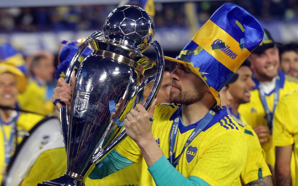 The Argentinian goalkeeper Agustín Rossi just arrived to Riyadh