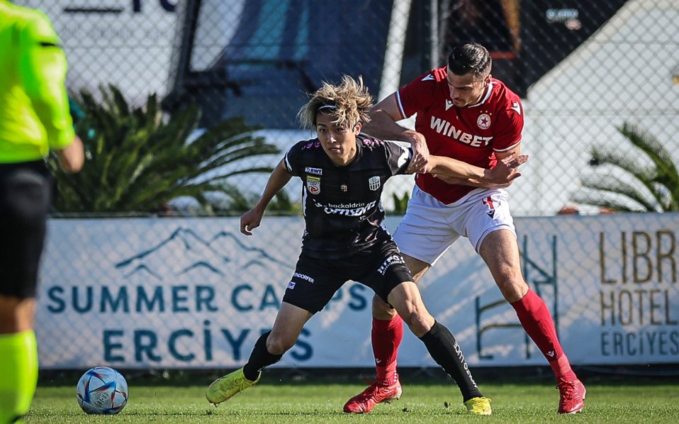 ЦСКА загуби третата си проверка в Турция с 1:3 от