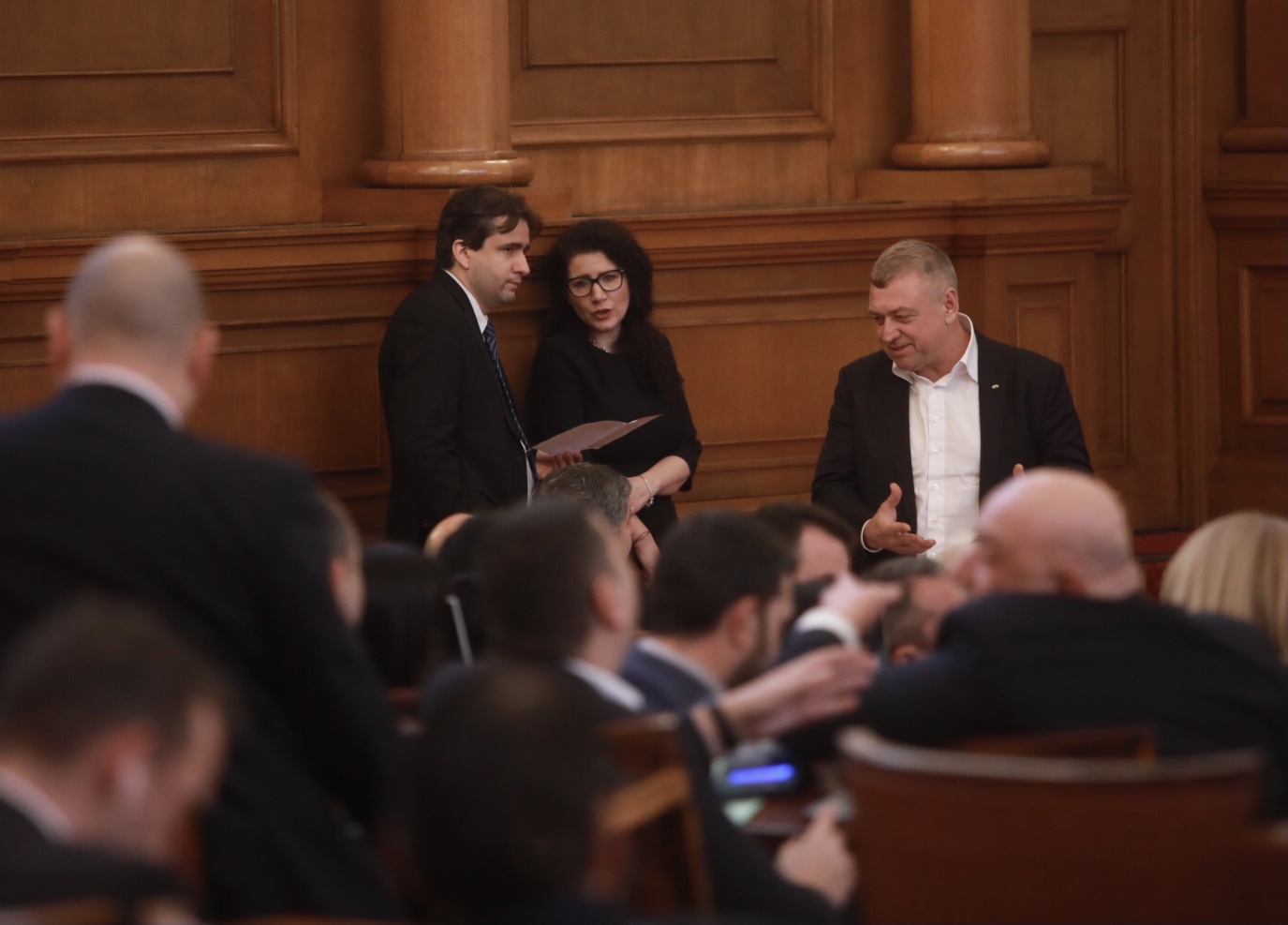 <p>Пленарно заседание на Народното събрание</p>