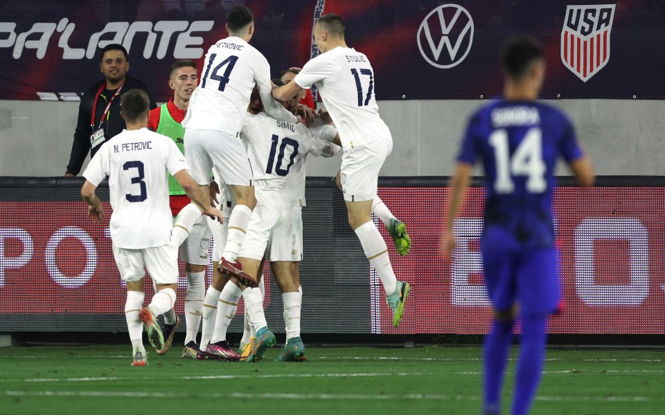 Сърбия надигра САЩ с 2:1 в контрола, в която и