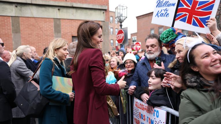  Най-стилната поява на Кейт Мидълтън в Бостън 