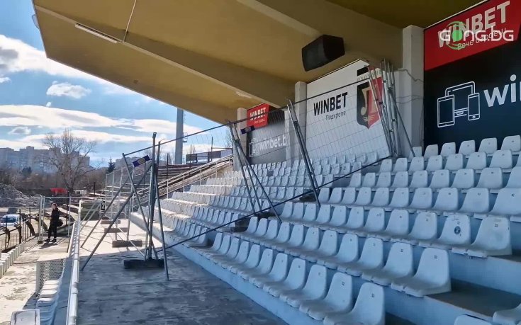 Това е временният сектор за гости на 