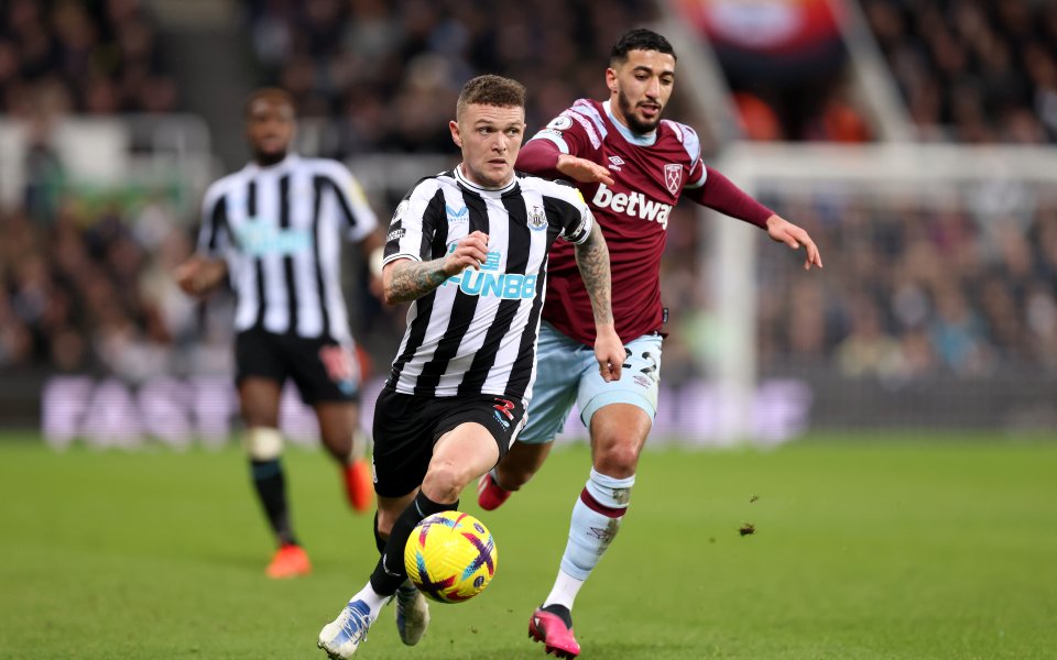 Нюкасъл Юнайтед - Уест Хем Юнайтед 1:1 / Висша лига, 22-и кръг, 04.02.2023 г.