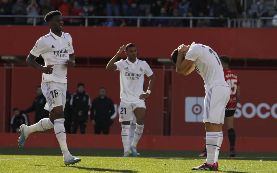 спанският шампион Реал Мадрид изигра един от най-слабите си мачове