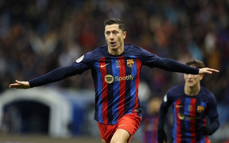 Голмайсторът на Барселона Роберт Левандовски призна, че вече се чувства