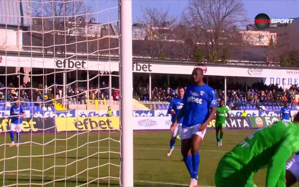 Лудогорец поведе на Спартак Варна в осмата минута чрез Кирил