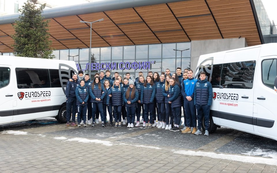Транспортна компания подкрепя талантите на волейболния Левски