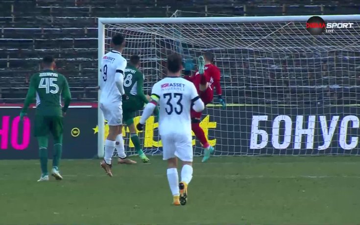 Ахмедов удвои за Славия след комична грешка на Георгиев