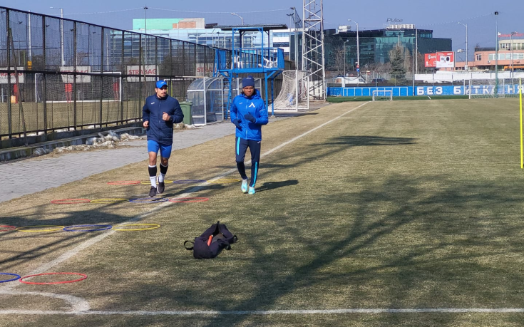 Добра вест в Левски - защитник се върна към тренировките