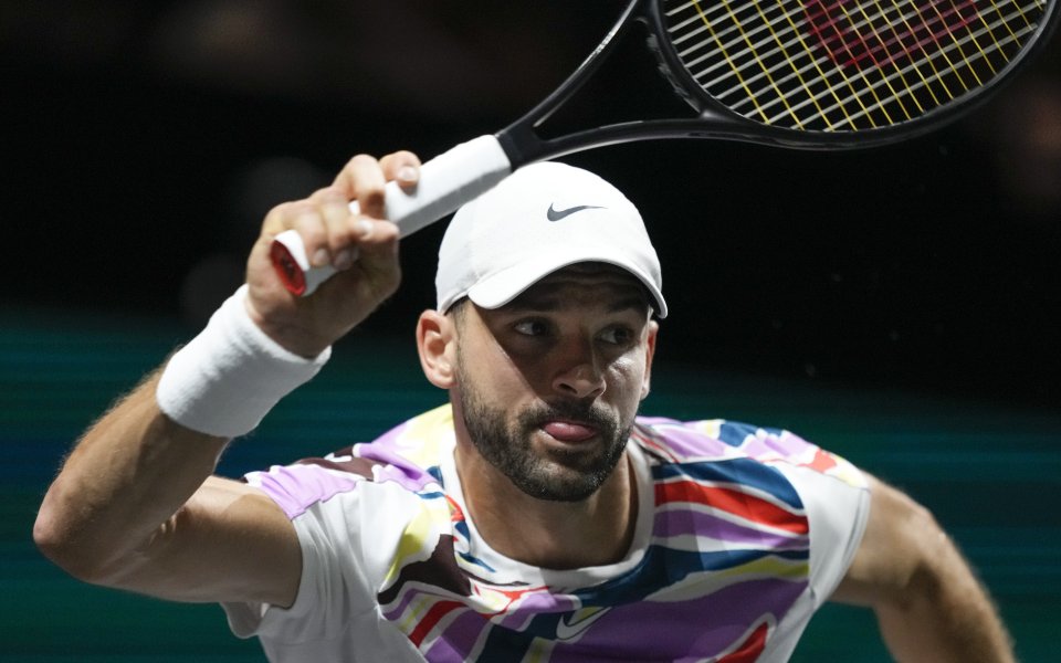 Григор Димитров ще играе срещу поставения под номер 6 Данийл