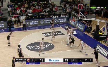 Турция - Латвия 74:83 /репортаж/