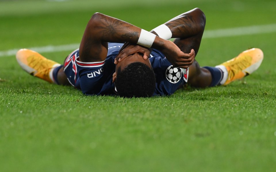 Преснел Кимпембе получи травма след по-малко от 20 минути игра