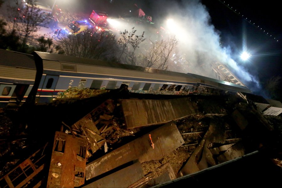 Влаков инцидент в Гърция1