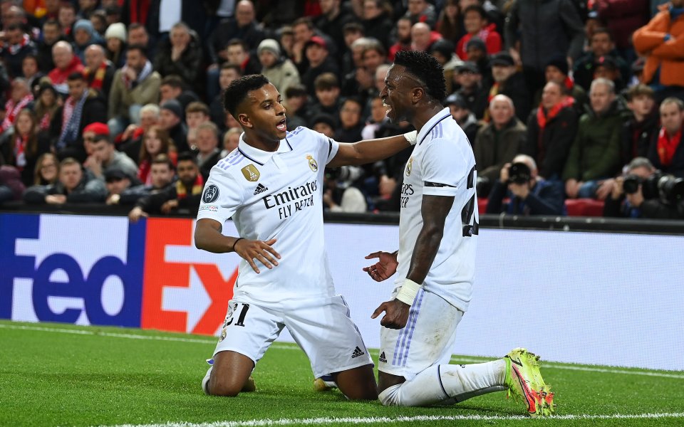 Родриго участва в тренировката на Реал Мадрид заедно със своите