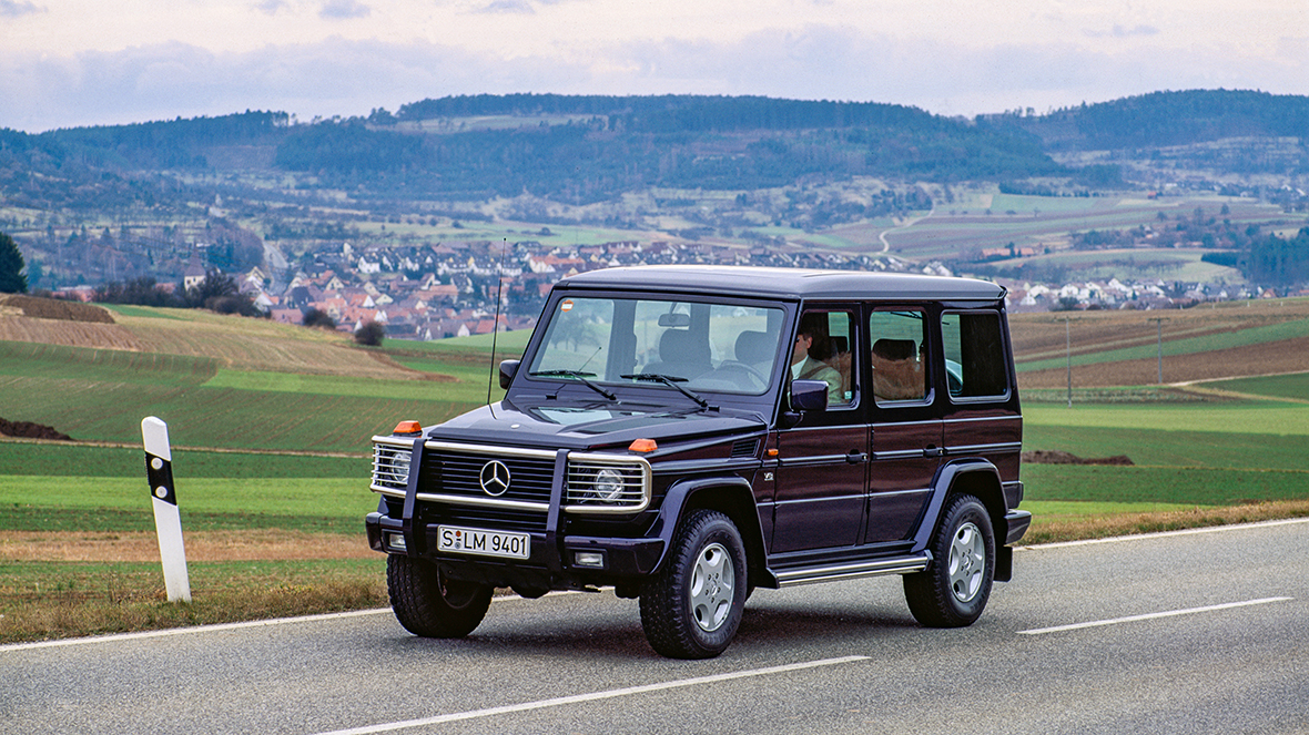 Това е първият G-Class с V-осмак