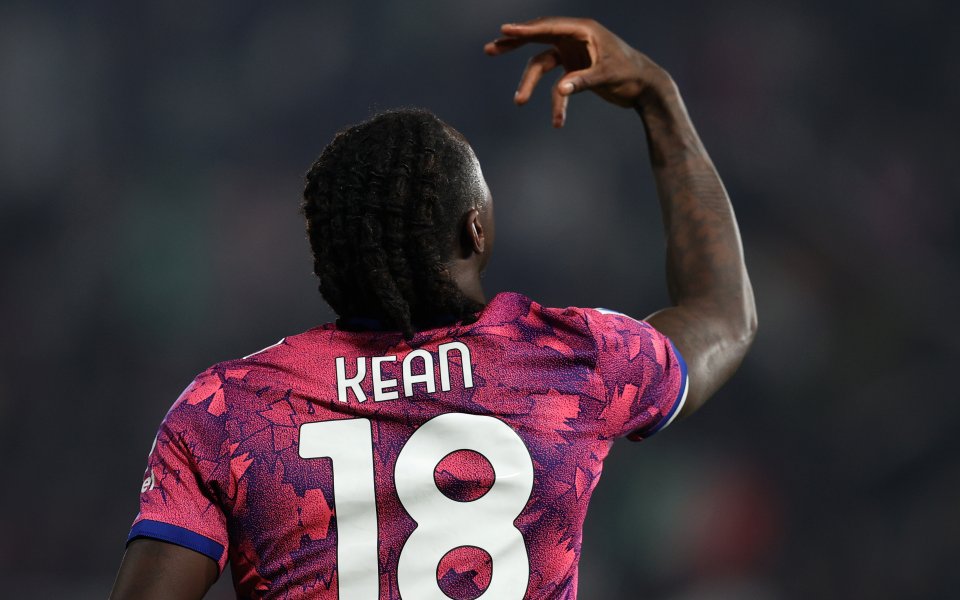 Нападателят на Ювентус Мойс Кийн бе изгонен в дербито с