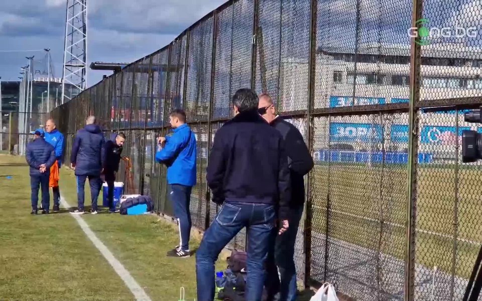 Мажоритарният собственик на Левски - Наско Сираков, и председателят на Управителния