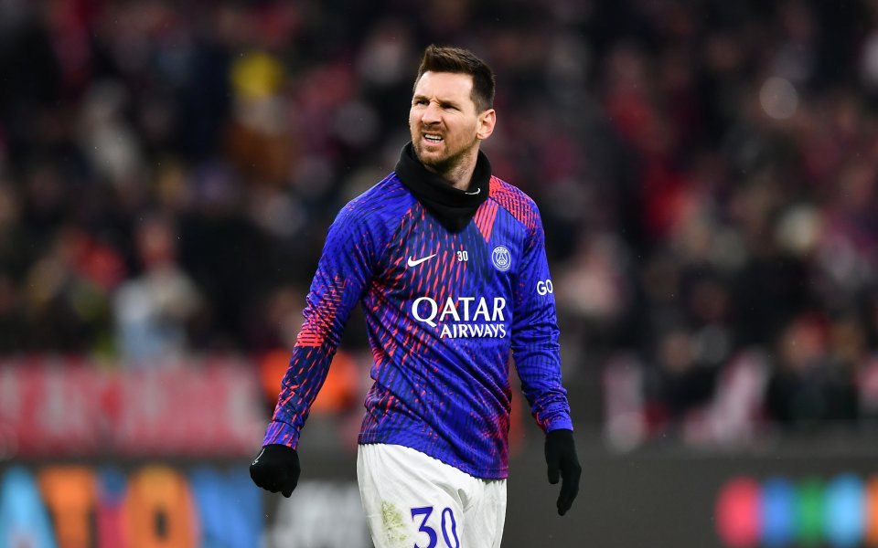 Суперзвездата на Пари Сен Жермен - Лионел Меси, има само